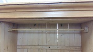 pine double wardrobe